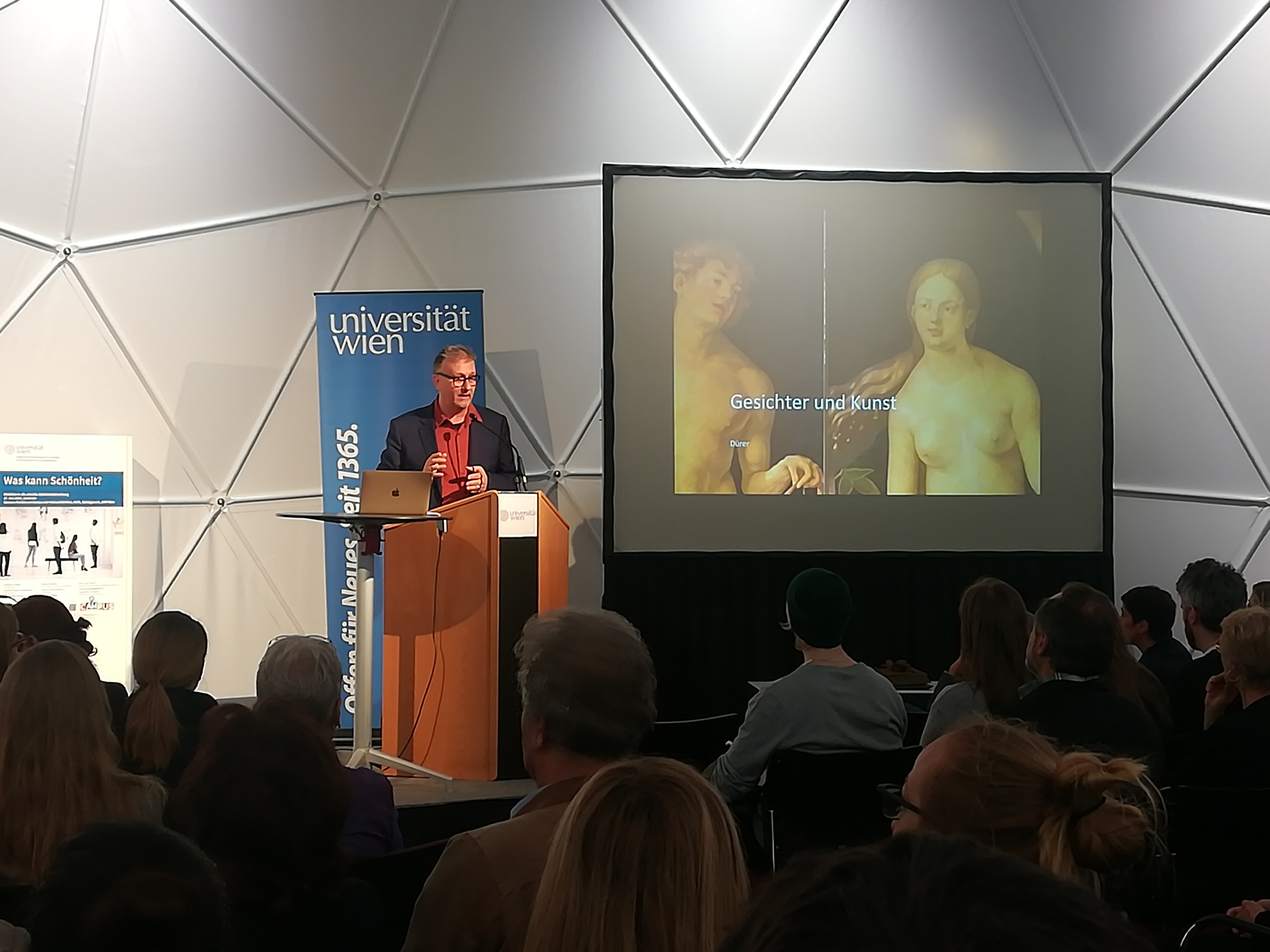 "Was kann Schönheit?" Vortrag Helmut Leder, Foto: Bibiane Florianz